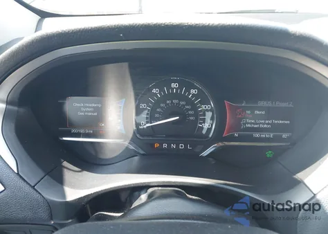 2016 Lincoln Mkz Hybrid from USA, damaged, VIN 3LN6L2LU9GR607970